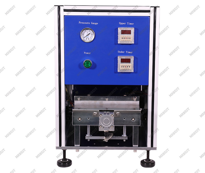 20W Lithium Battery Making Machine Pneumatic Battery Edge Folding Machine